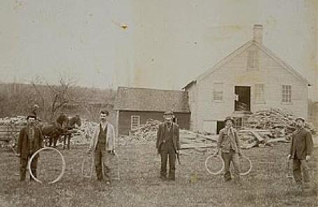 Connecticut Historical Society sepia photo